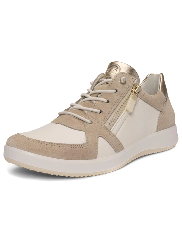 ARA Women's Roma Trainers, Shell Cream Platinum, 41.5 EU Weit
