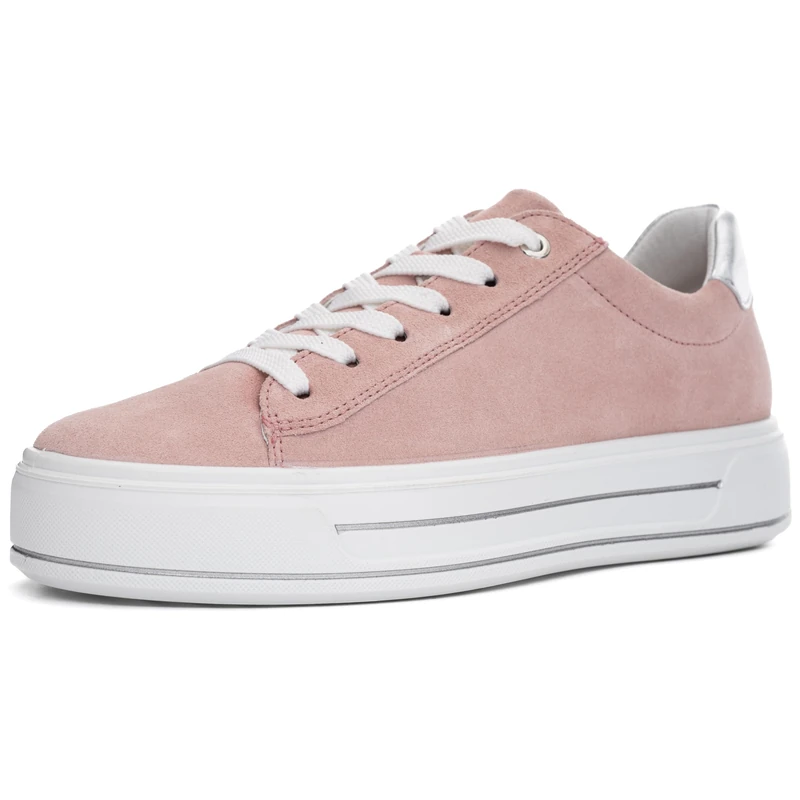 ARA Women's Canberra Trainers, Piggy Silver, 38.5 EU Weit