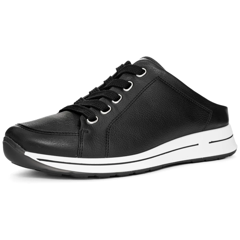 ARA Women Osaka Sneaker, Black, 40 EU Weit