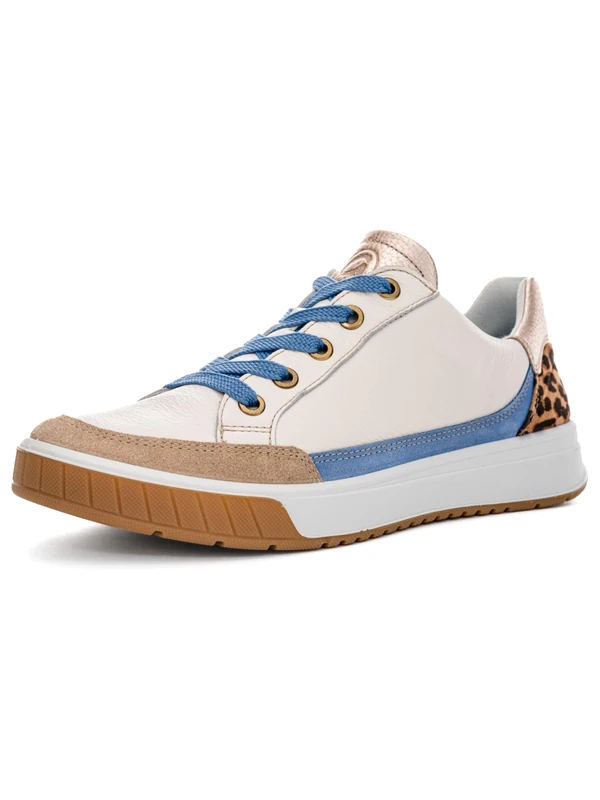 ARA Women ROM Sneaker, Sand Cream Natural Azz, 36.5 EU