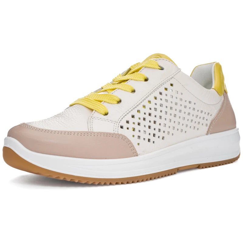 ARA Women's Osaka Slippers, Shell Cream Limoncello, 40 EU Weit