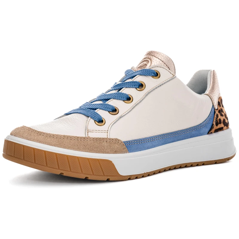 ARA Women ROM Sneaker, Sand Cream Natural Azz, 3.5-4 UK
