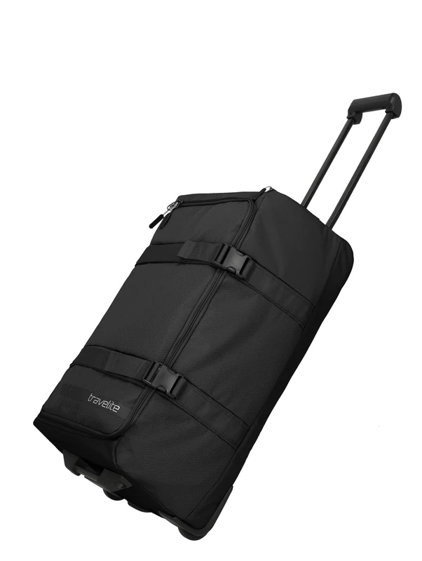 travelite Trolley Travel Bag with Wheels Medium Size, Kick Off, Practical Roller Travel Bag for Vacations and Sports, 68 cm, 65 liters