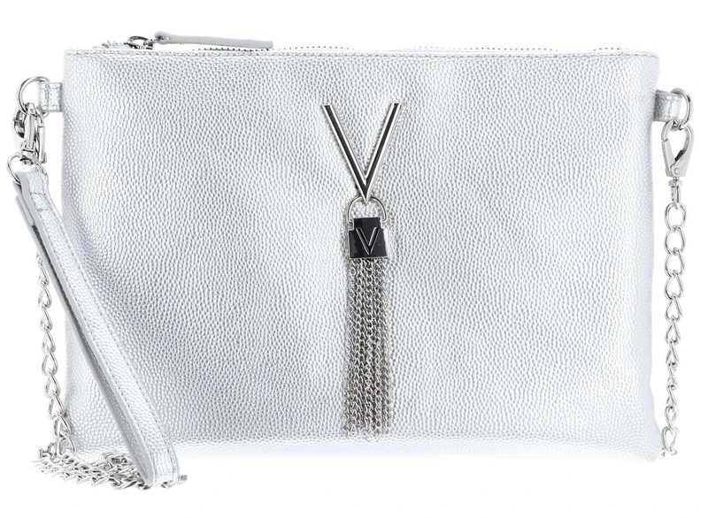 Valentino 1R4-DIVINA, Women's Bag, Argento, One Size, Silver, ESTÁNDAR