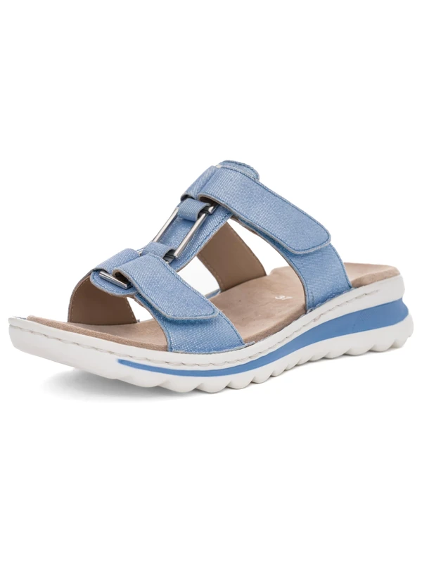 ARA Women's Tampa Slippers, Azzuro Silver, 9 UK - Image 1
