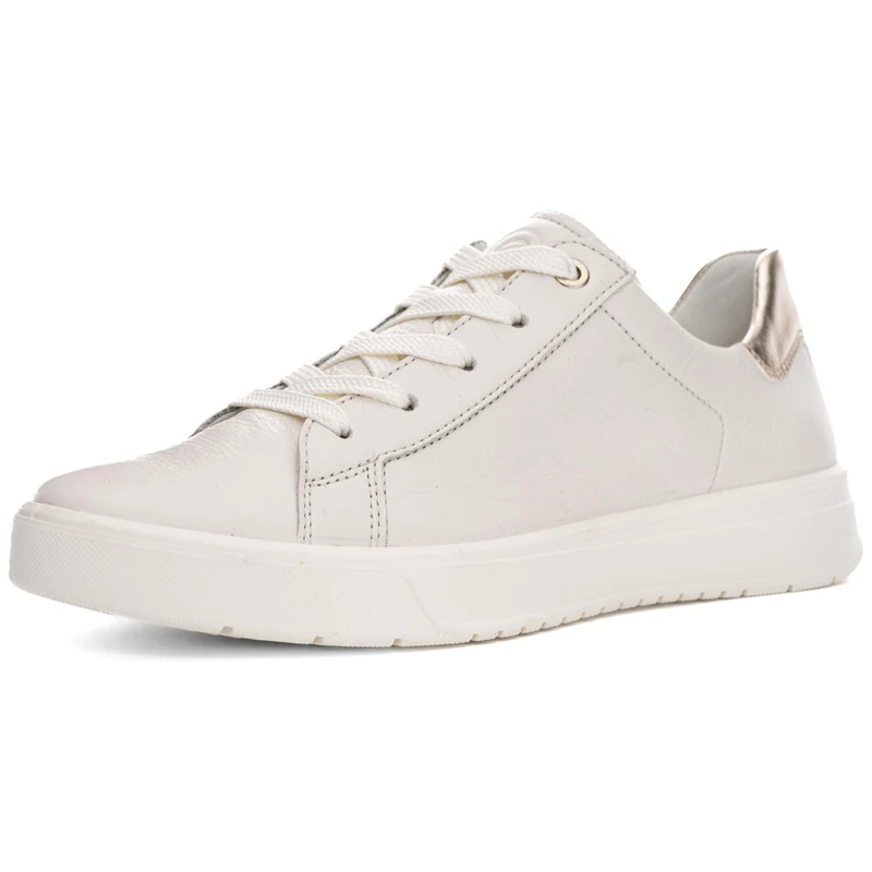 ARA Shoes Low Rome Women's Trainers, Cream Platinum, 5-5.5 UK