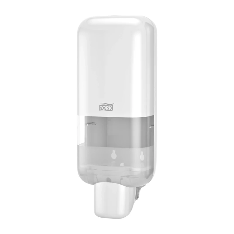 Tork Soap and Sanitiser Dispenser White S4, Foam, Liquid and Gel Refills, Elevation Range, 564500