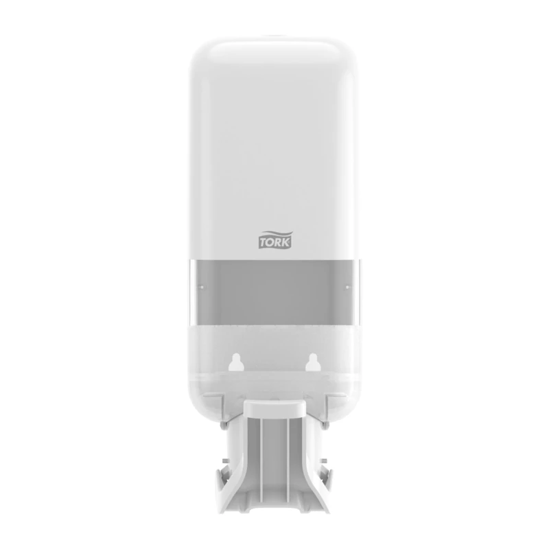 Tork Soap and Sanitiser Dispenser with Arm-Lever White S4, Foam, Liquid and Gel Refills, Elevation Range, 564100, 6 Piece