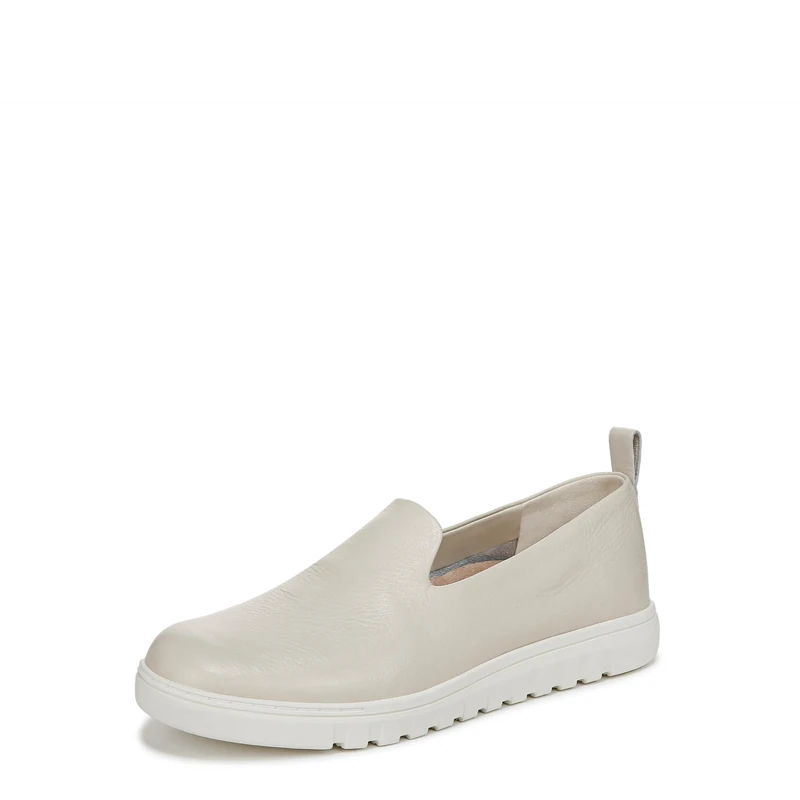 Vionic Women's Uptown Willa Sneaker, Cream Leather, 9 UK