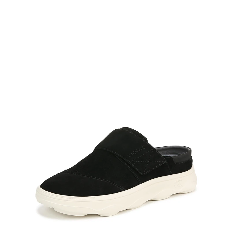 Vionic Womens Lotus RX Leisure Medium Fit UK 9, Black Suede