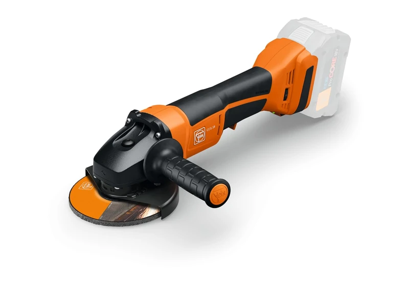 FEIN Cordless Angle Grinder Ø115 mm, CCG18-115-12 PD AS, 18V, Durable and Powerful, for Charger, Sanding and Deburring, Brushless Motor, Without Batteries or Charger