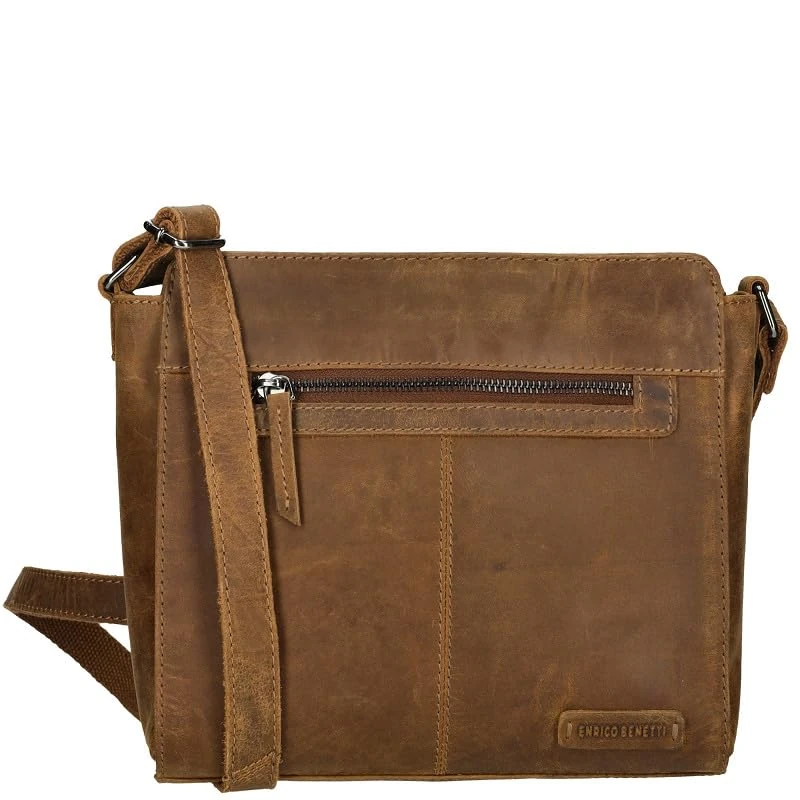 ENRICO BENETTI Women's Genua Bag, Camel, ESTÁNDAR