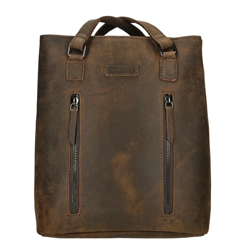 ENRICO BENETTI Women's Genua Bag, Bruin, ESTÁNDAR