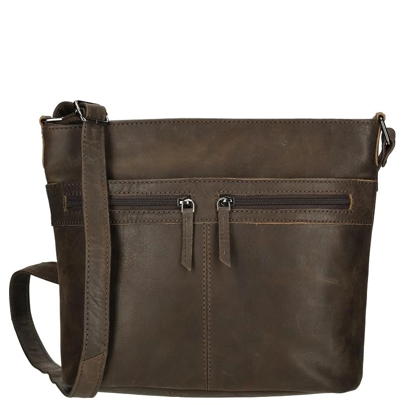 ENRICO BENETTI Women's Genua Bag, Bruin, ESTÁNDAR