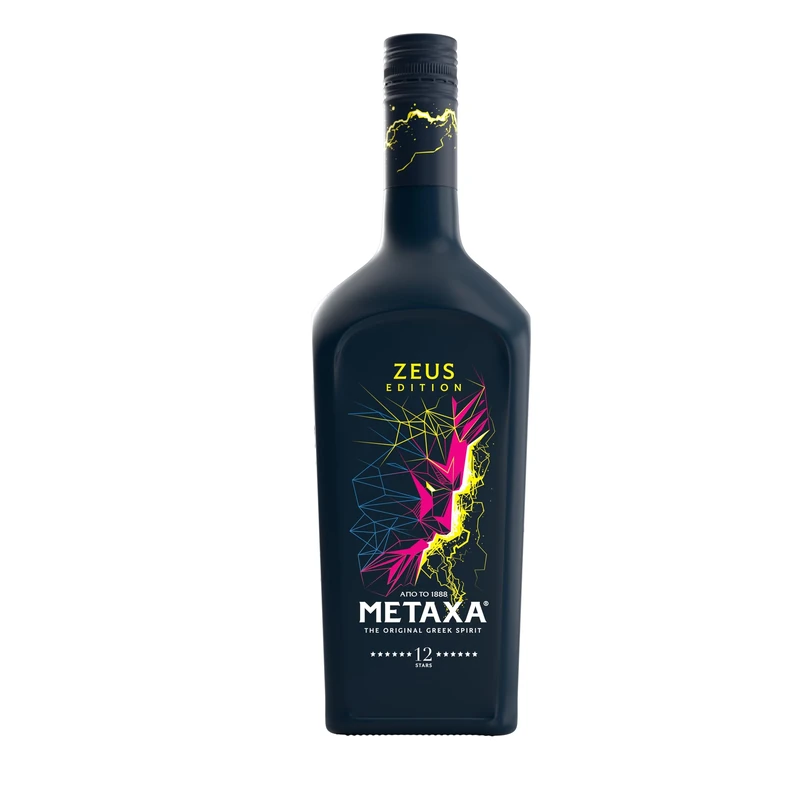 Metaxa 12 Stars, ZEUS Limited Edition, The Original Greek Spirit, 70cl (Packaging may differ) - Image 1