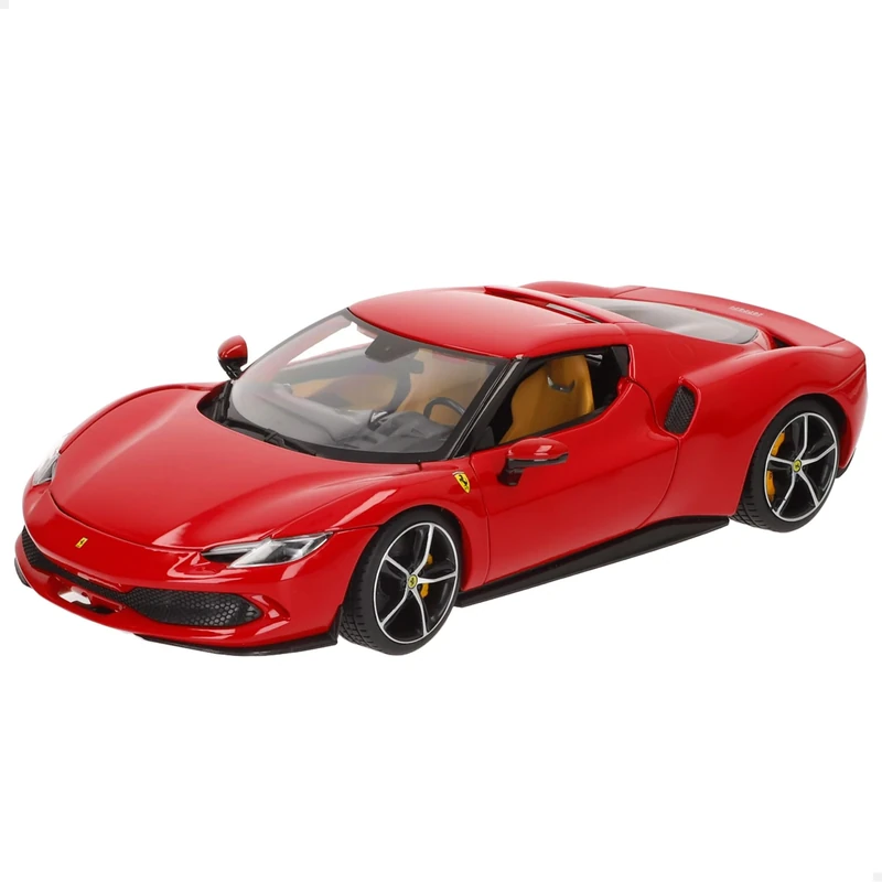 Bburago Ferrari 296 GTB R&P - Realistic 1:18 Scale Model Car, Officially Licensed by Ferrari, Recommended age 3+ years