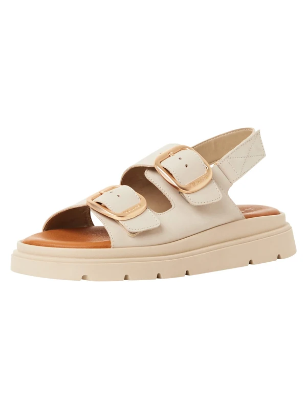 Tamaris Women 1-28233-44 Sandal, Ivory, 6.5 UK