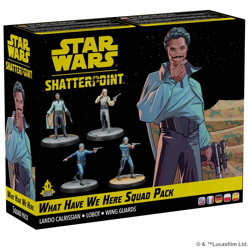 Atomic Mass Games | Star Wars Shatterpoint: What Have We Here Squad Pack | Miniatures Board Game | Ages 14+ | 2 Players | 90+ Minutes Playing Time