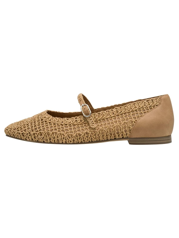 Tamaris Ballerina Women's Elegant, Brown, 6.5 UK