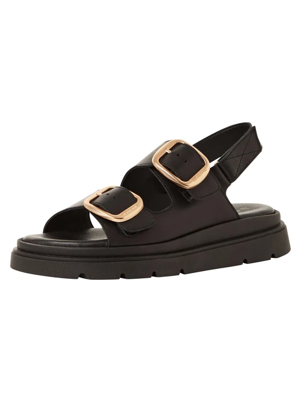 Tamaris Women's 1-28233-44 Sandal, Black, 4 UK - Image 1