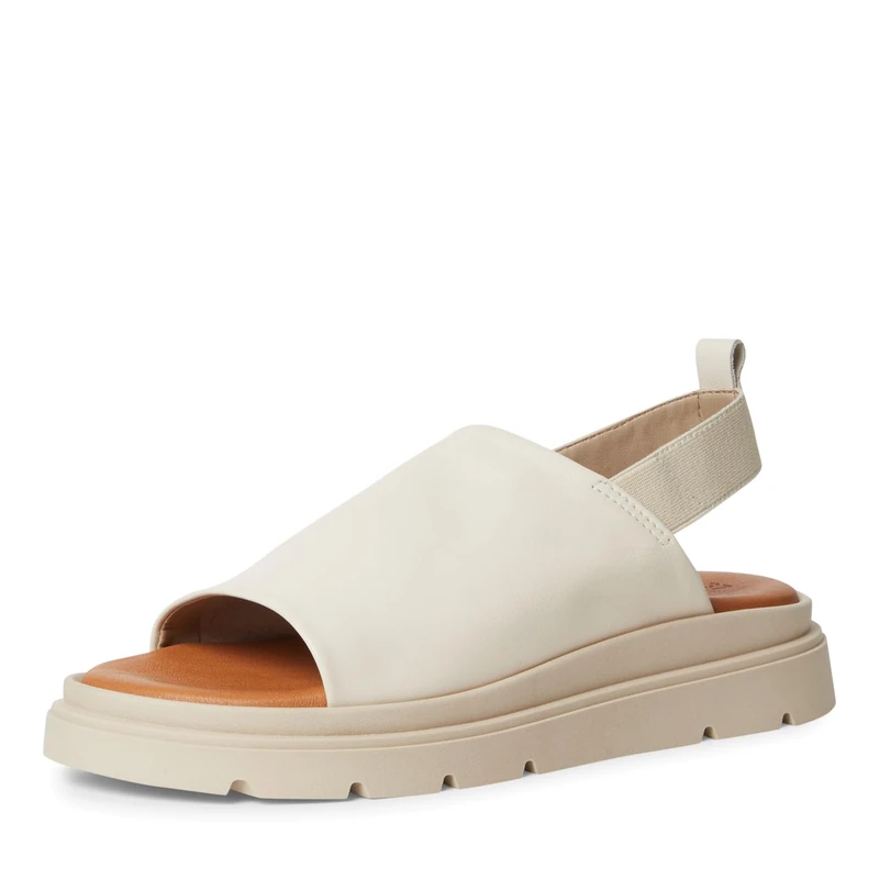 Tamaris Women's Comfortable Sandals, ivory, 4 UK