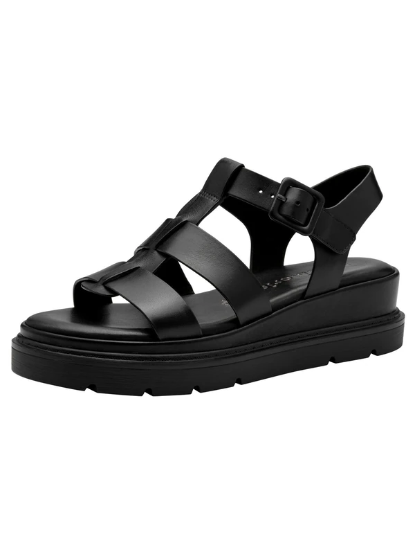 Tamaris Women's Comfortable Sandals, black, 6.5 UK - Image 1