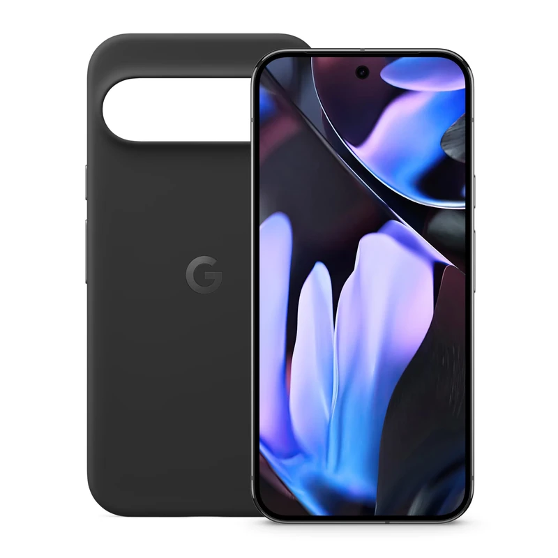 Google Pixel 9 Pro XL - Unlocked Android Smartphone with Gemini, Triple Rear Camera System, 6.8" Super Actua Display - Obsidian, 512GB + Pixel 9 Pro XL Case - Obsidian