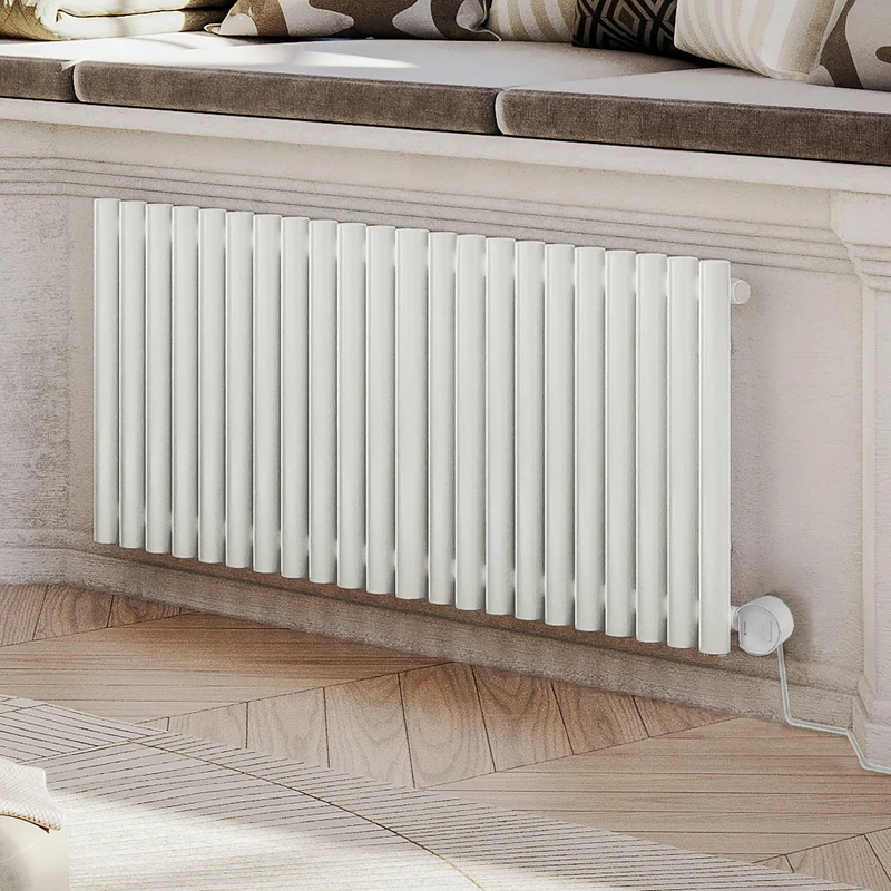 Terma Electric Radiator, Steel, White RAL 9016, 580h x 1195w (mm) [1kw]