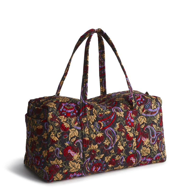 Vera Bradley Women's Cotton Large Original Duffel Travel Bag, Multi, One Size