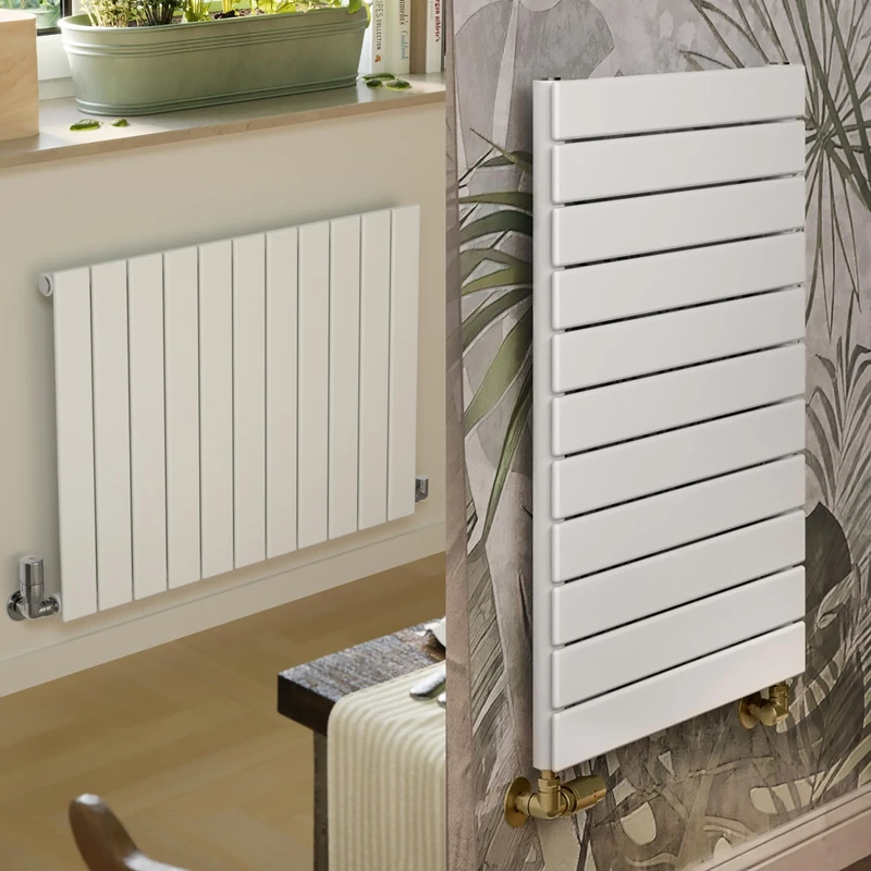 Terma Radiator (Cen./Heating), Steel, White RAL 9016, 600h x 810w (mm) Single Panel [1903 BTUs t50]