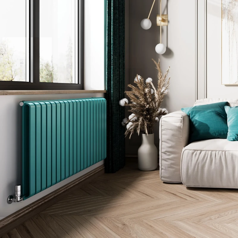 Terma Radiator (Cen./Heating), Steel, RAL 5018 (Matt) Teal, 630h x 1305w (mm) [4931 BTUs t50]