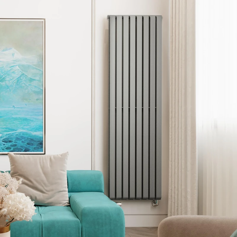 Terma Radiator (Cen./Heating), Steel, Salt n Pepper, 1800h x 525w (mm) [5163 BTUs t50]