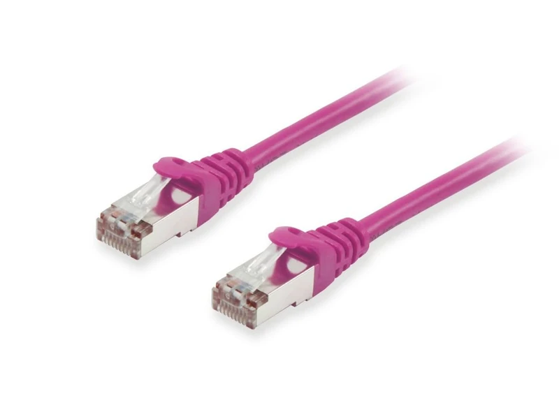 Equip Patch Cable Cat6A S/FTP 2x RJ45 25.00 m Purple