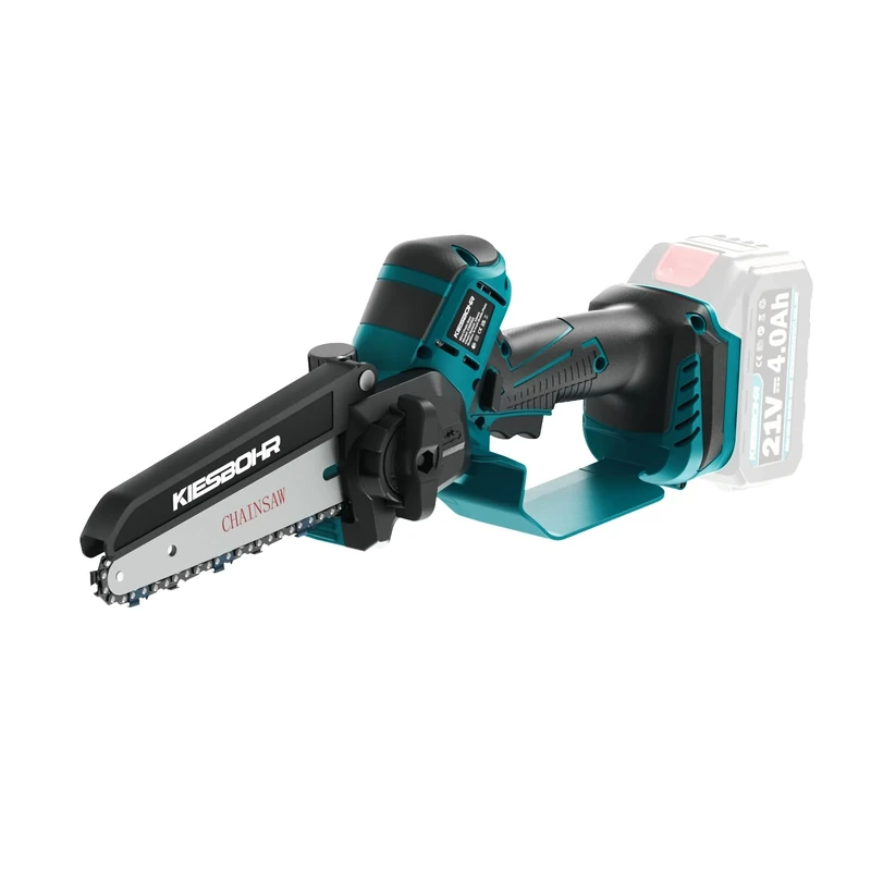 KIESBOHR 15cm Cordless Chainsaw CSE002 Compatible with Makita 18V Battery, Brushless Electric Chainsaw 6 Inch Mini Handheld Pruning Saw with Automatic Chain Lubrication (Battery Not Included)