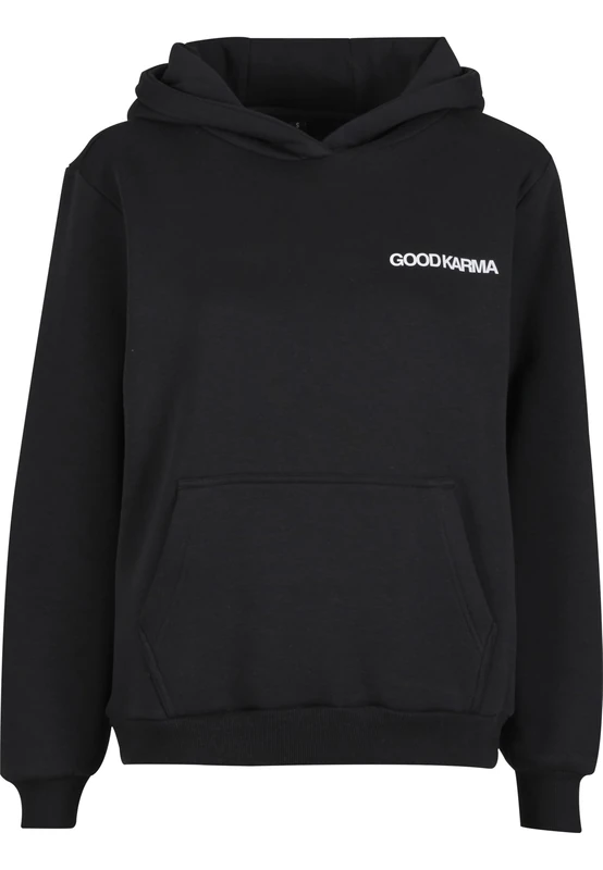 Miss Tee Back Around Women's Fluffy Hoody, black, 3XL