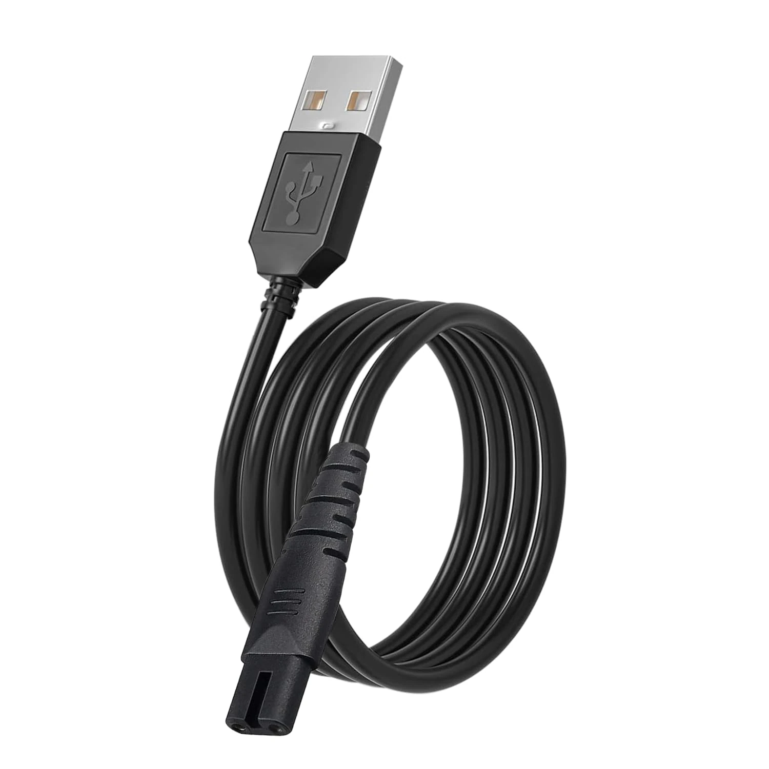 USB Charging Cable for Water Flosser Replacement Charger for Hangsun, COSLUS, Aquasonic, Nicefeel, Oralfree, MOSPRO, Cremax, Tovendor, Insmart, Zerhunt Portable Cordless Oral Irrigator 1.2M (Black)