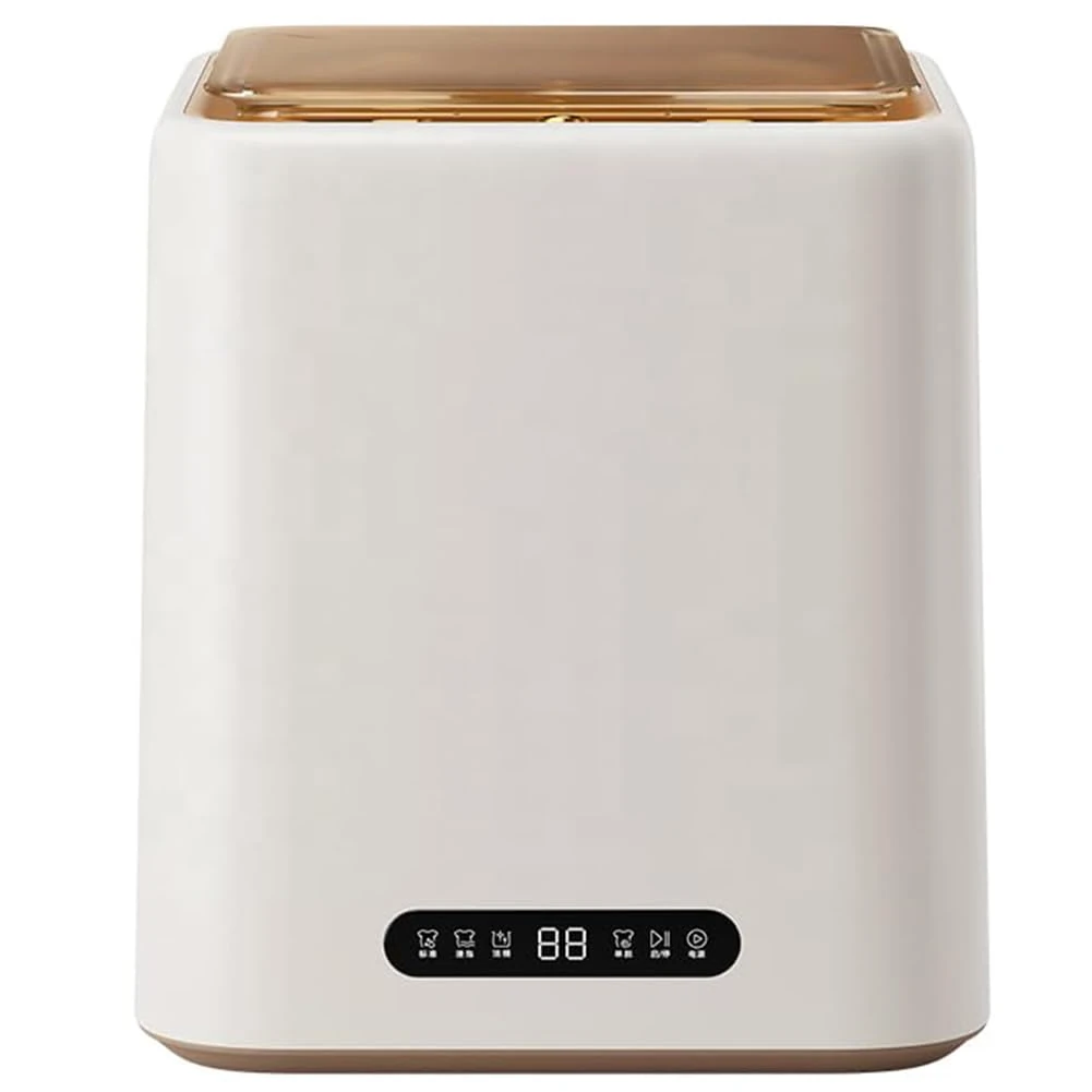 HYQNG Mini Washing Machine, Portable Home Underwear Washing Machine, Mini Washing Machine and Spin Dryer with Drain Basket for Underwear Socks Baby Clothes