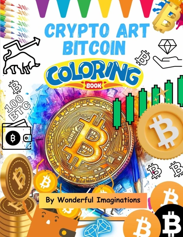 Crypto Art - Bitcoin Coloring Book