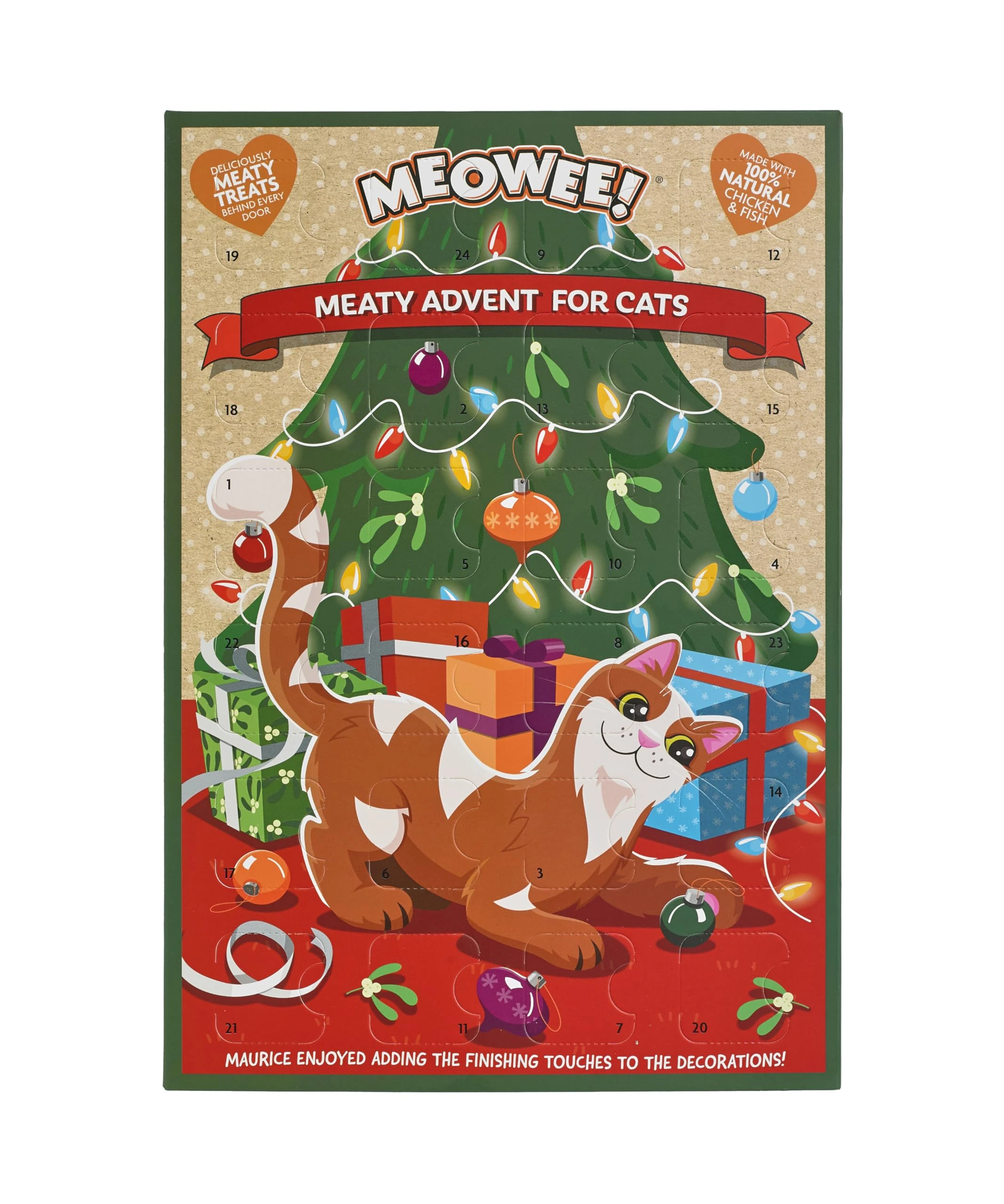Meowee! Christmas Cat Advent Calendar Meaty