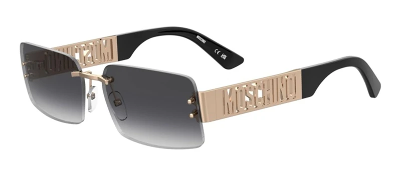 Moschino MOS169/S GOLD GREY/ DARK GREY SHADED 61/16/140 women Sunglasses