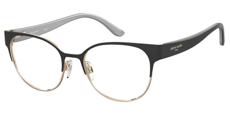 PIERRE CARDIN P.C. 8916 I46 MATTE BLACK GOLD 52/18/145 WOMAN Eyewear Frame