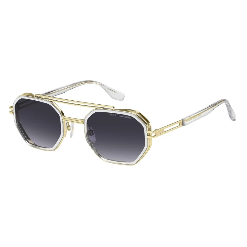 MARC JACOBS Men's Marc 782/S Sunglasses, Gold Crystal, 54/24/145