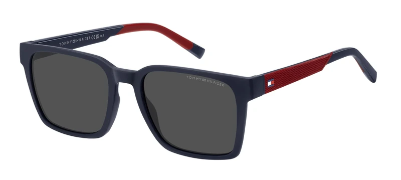 TOMMY HILFIGER TH 2143/S 8RU BLUE RED 55/19/145 MAN Sunglasses