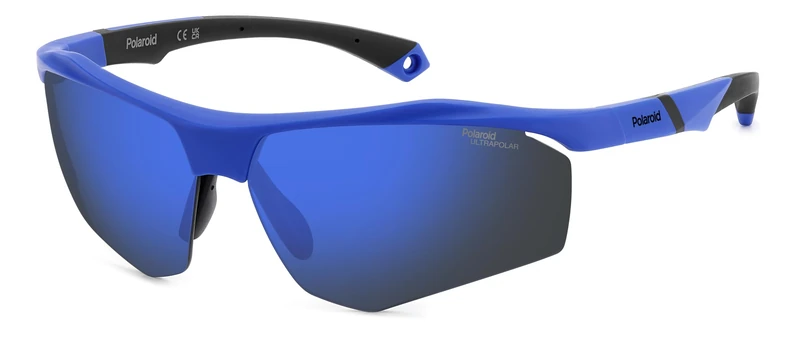GAFAS POLAROID - Modelo: PLD 7055/S_ C: MATTE BLUE/Eye size: 68 - Bridge size: 10