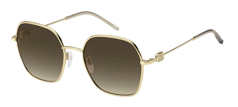 Tommy Hilfiger TH 2150/S 84E Gold Beige Women's Sunglasses - Image 1