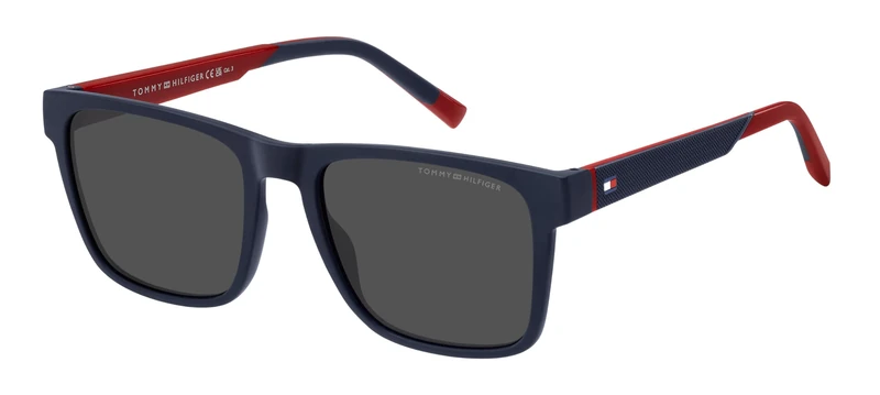 GAFAS TOMMY HILFIGER - Modelo: TH 2144/S_ C: BLUE RED/Eye size: 55 - Bridge size: 19