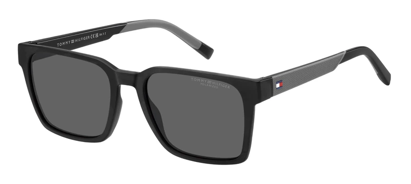 Tommy Hilfiger TH 2143/S BLACK GREY/GREY 55/19/145 men Sunglasses