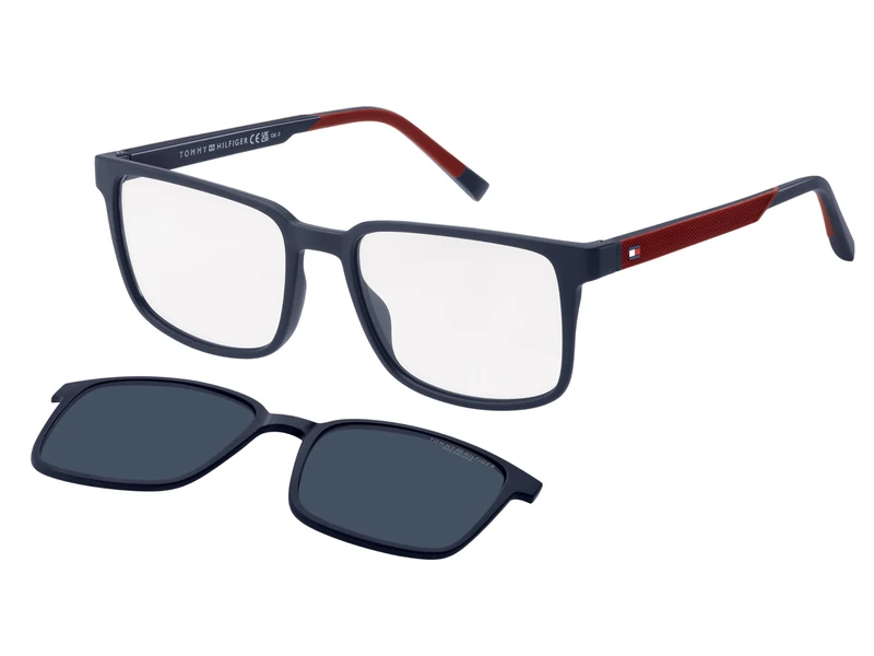 Tommy Hilfiger TH 2145/CS BLUE RED/GREY 55/18/145 men Sunglasses