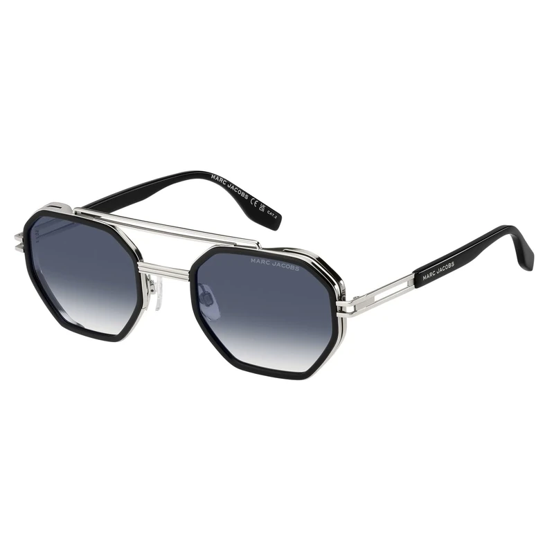 MARC JACOBS Men's Marc 782/S Sunglasses, Palladium Black, 54/24/145