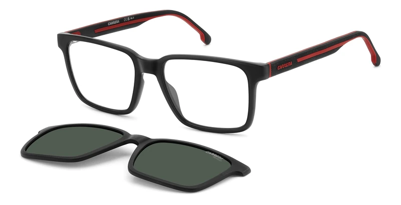 Carrera CA 8069/CS BLX MATTE BLACK RED 53/17/145 MAN Sunglasses